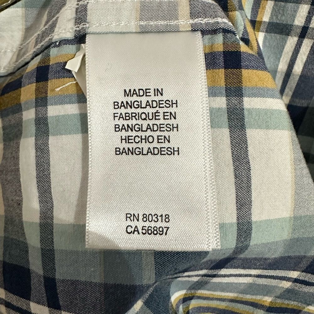 -Lucky Brand Men's Long Sleeve Santa Fe Western Shirt NWT M - Picture 8 of 10